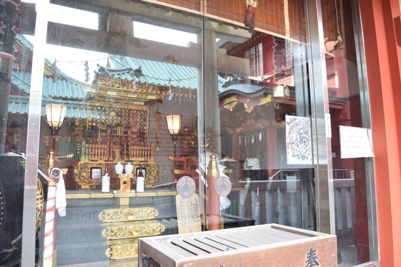 江戸神社の千貫神輿