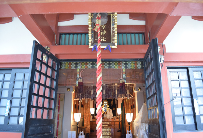 吉原神社　拝殿