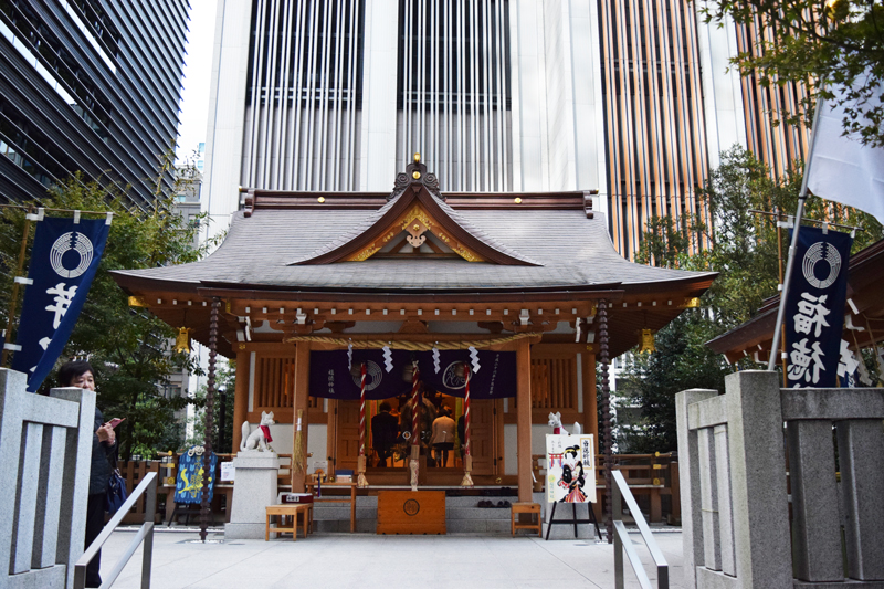 福徳神社　拝殿