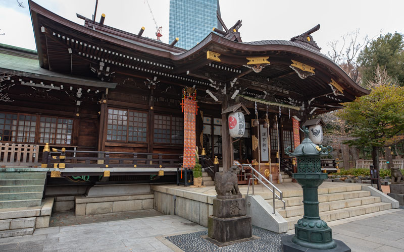 十二社熊野神社の社殿