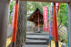 赤坂王子稲荷神社社殿