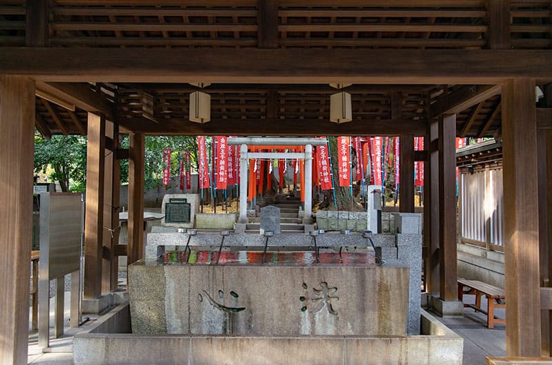 乃木神社の手水舎