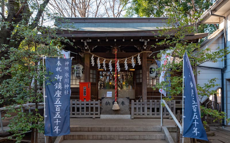 神明氷川神社社殿