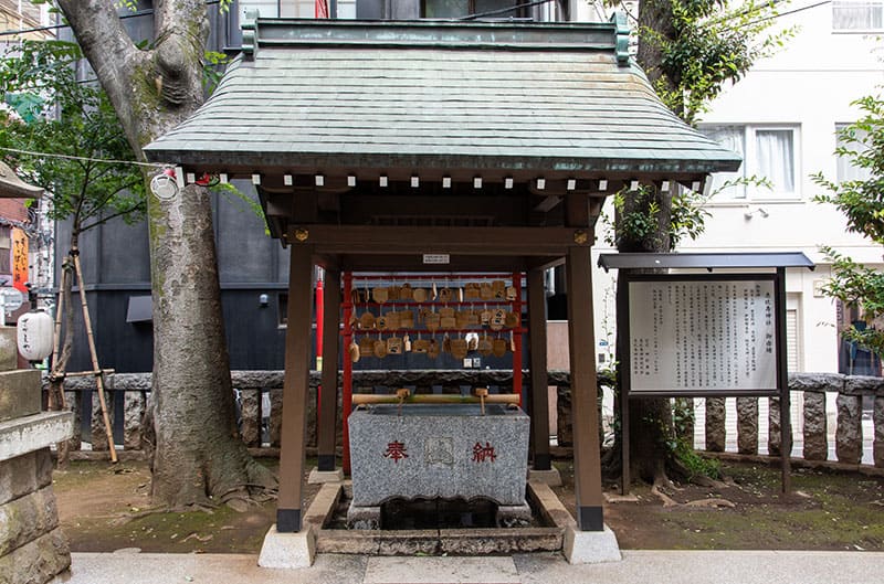 恵比寿神社　手水舎