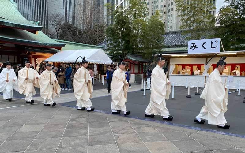 日枝神社　神職