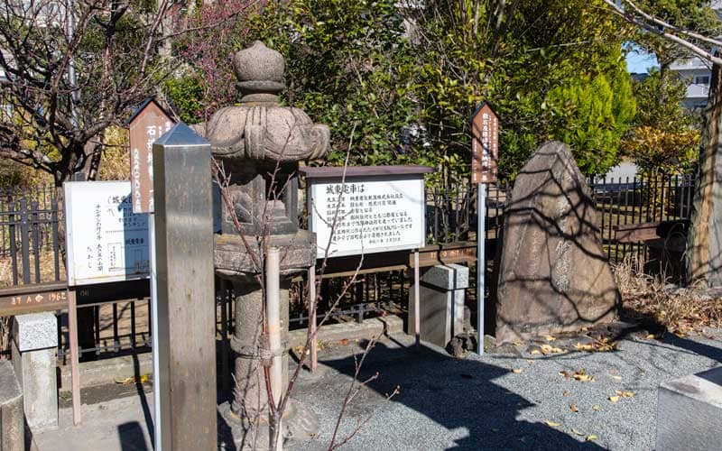 亀戸浅間神社　石碑