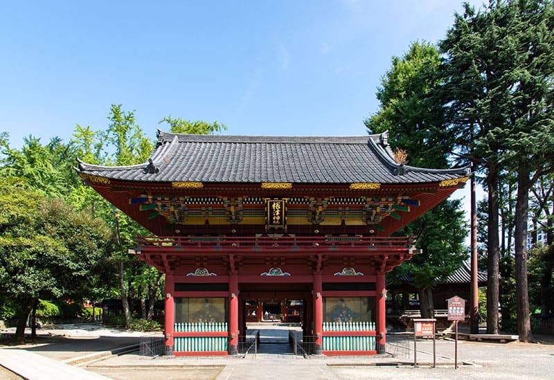 根津神社　桜門