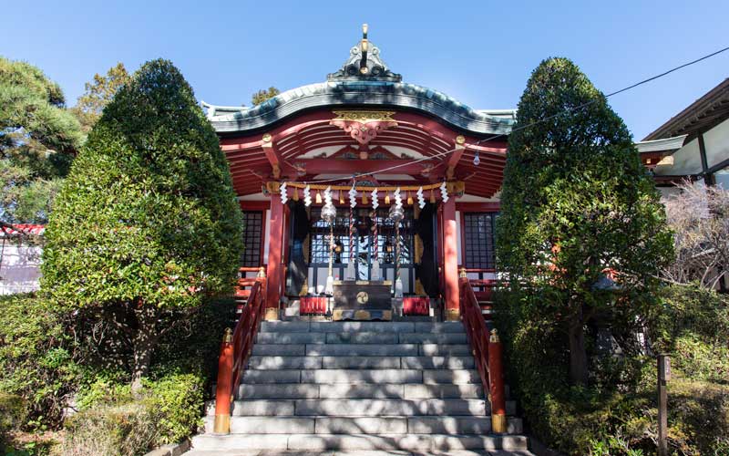 東大島神社 拝殿