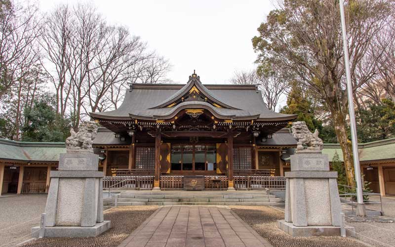 荻窪八幡神社　拝殿