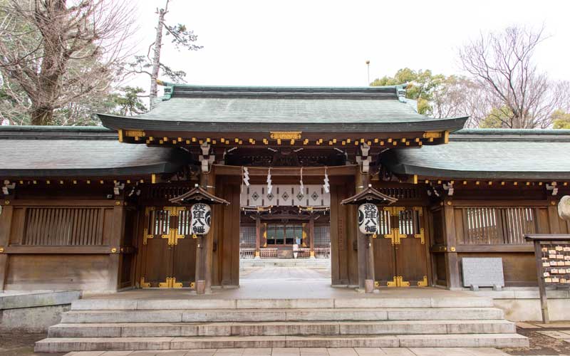 荻窪八幡神社　神門