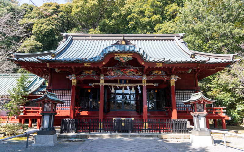 伊豆山神社　拝殿